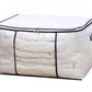 Clothes Quilt Blanket Storage Bags Foldable Blanket Storage Bins For Bedroom