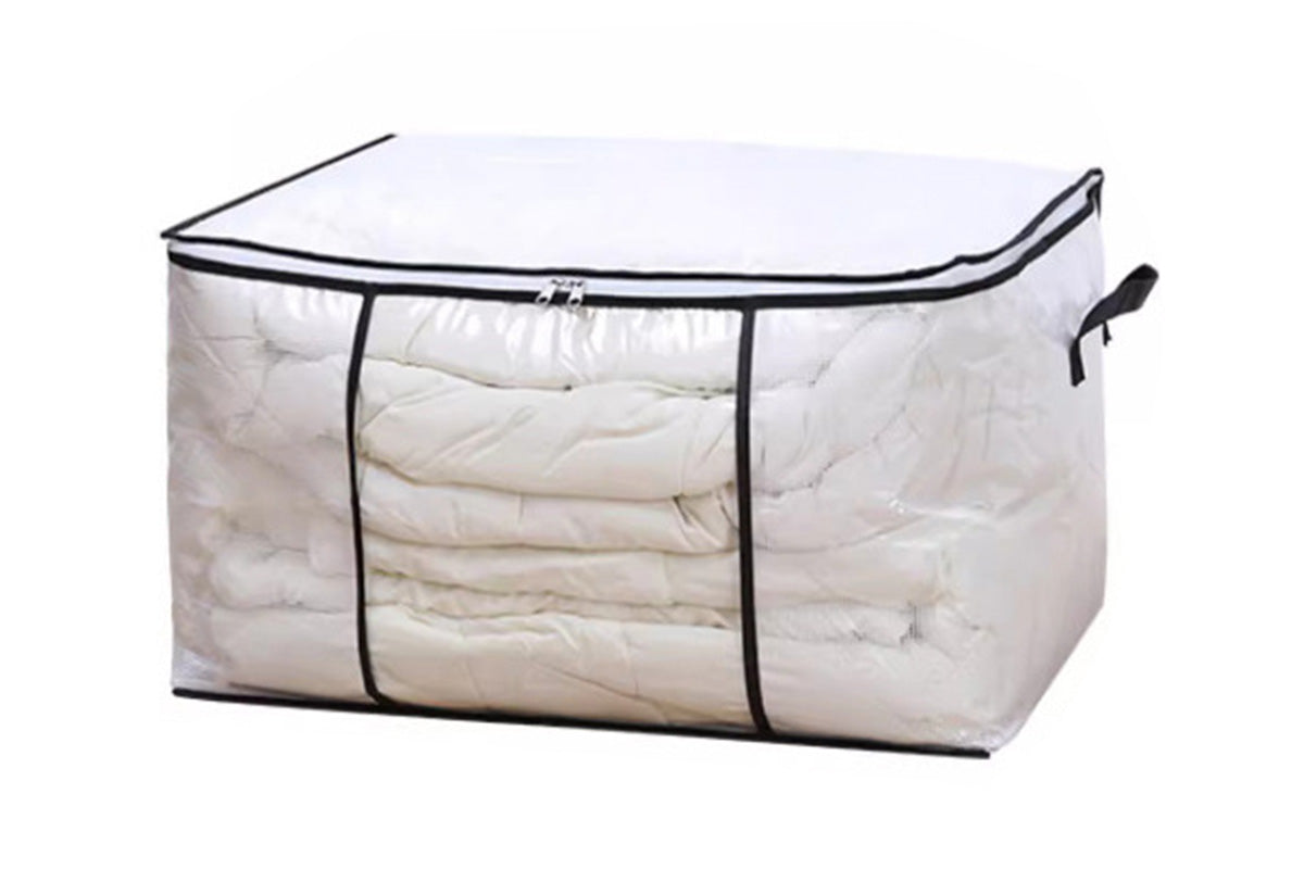 Clothes Quilt Blanket Storage Bags Foldable Blanket Storage Bins For Bedroom