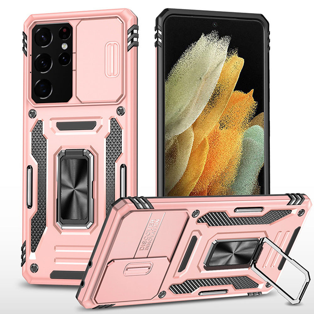 Heavy Duty Ring Stand Phone Case for Samsung Galaxy