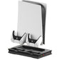For PS5 Vertical Stand Cooling Fan with Dual Controller Charging Dock Station