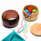 Knitting Woolen Yarn Storage Bowl with Lid