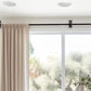 No Drill Self Adhesive Curtain Rod Brackets Transparent Invisible Holders for Curtains Towels