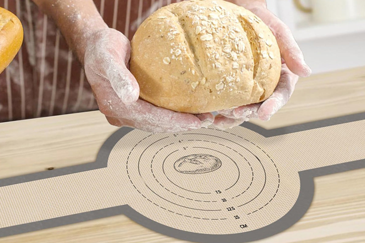 2Pcs Silicone Bread Sling Reusable Bread Baking Mats Sour Dough Tools