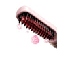 2-in-1 Wireless Hair Straightener Comb with Negative Ion for Home and Travel