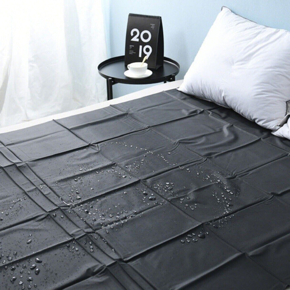 Waterproof PU Leather Bed Sheet Protector 200 x 220 cm