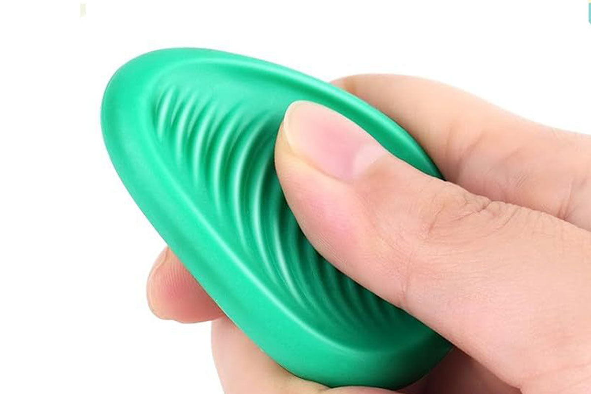 6Pcs Silicone Fidget Toy Sensory Stone Textured Worry Stone Adults Stress Relief Toy