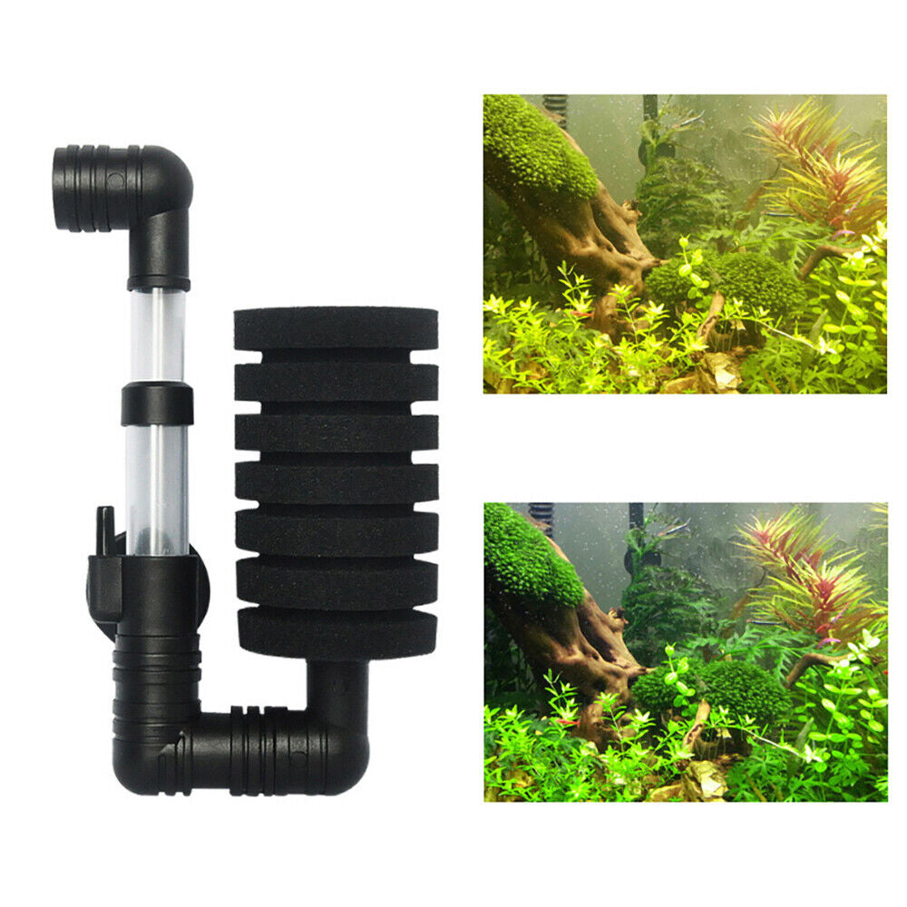 Large Sponge Filter Fish Tank Air Pump Skimmer Aquarium Bio Biochemical Filter