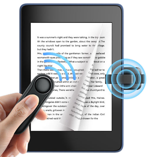 Remote Control Page Turner For Kindle iPad iPhone Accessories For Hands-Free Reading