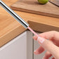 2Pcs Silicone Straw Cleaner Brush Non-slip Handle for Clearing Glass Smoothie Straws