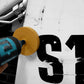 2 Pack Car Decal Remover Wheel Rubber Eraser Wheel for Drill 88mm