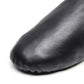 Leather Dance Shoes with Stretch Fabric Slip Resistant Sole Low Heel Women-Black