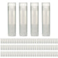 100 PCS Empty Lip Balm Tubes 5g Twist Up Plastic Lipstick Containers for Homemade Lip Gloss Lipstick