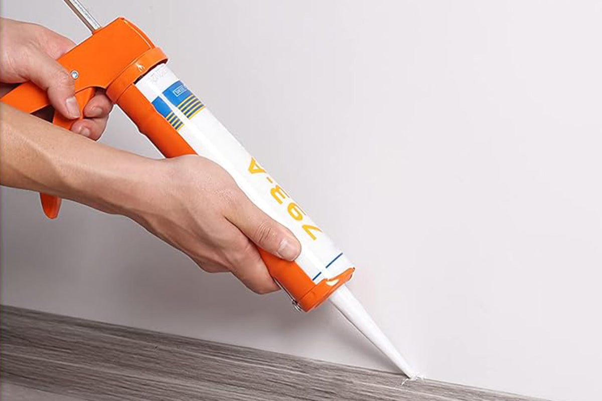 Manual Caulking Tool 10:1 Thrust Ratio No Drip Sealant Application Tool