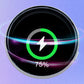 1.85-Inch Electronic Dynamic Badge Bluetooth Transmission Dynamic Pin