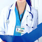 50 Flat Polyester ID Badge Lanyards with 360 Degree Swivel Hooks