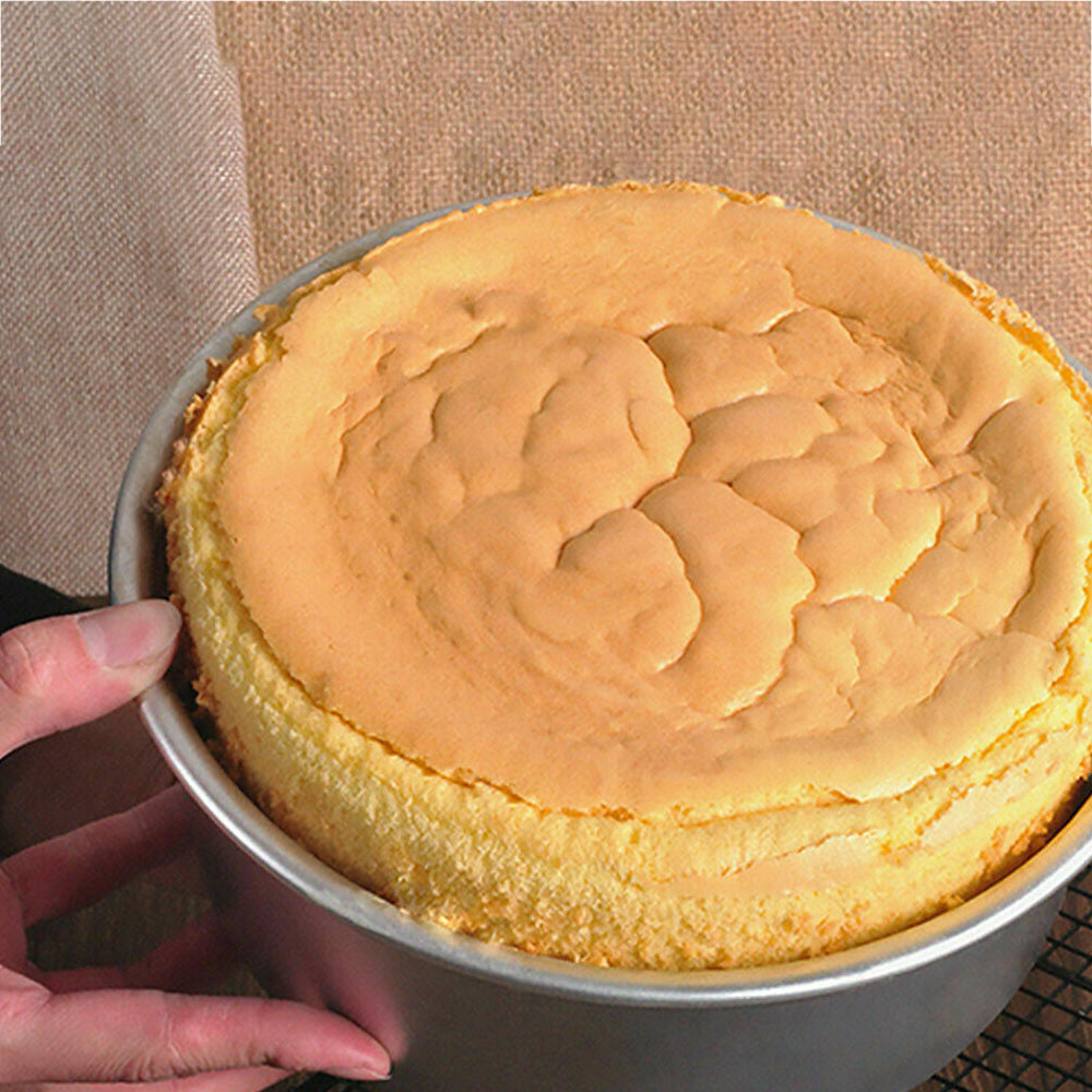 6/8 Inch Aluminium Alloy Cheesecake Pan with Removable Bottom