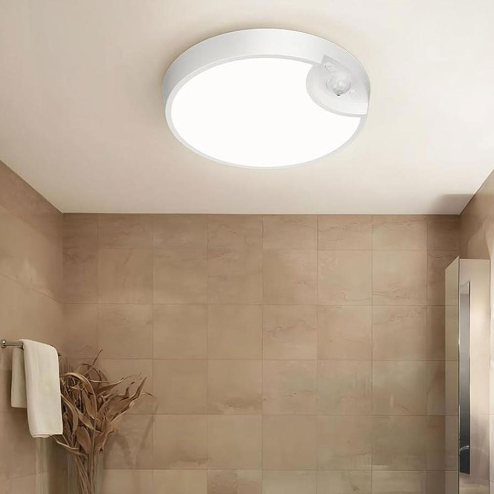2Pcs LED Sensor Ceiling Light with Motion Sensor USB Rechargeable Induction Ceiling Lamp