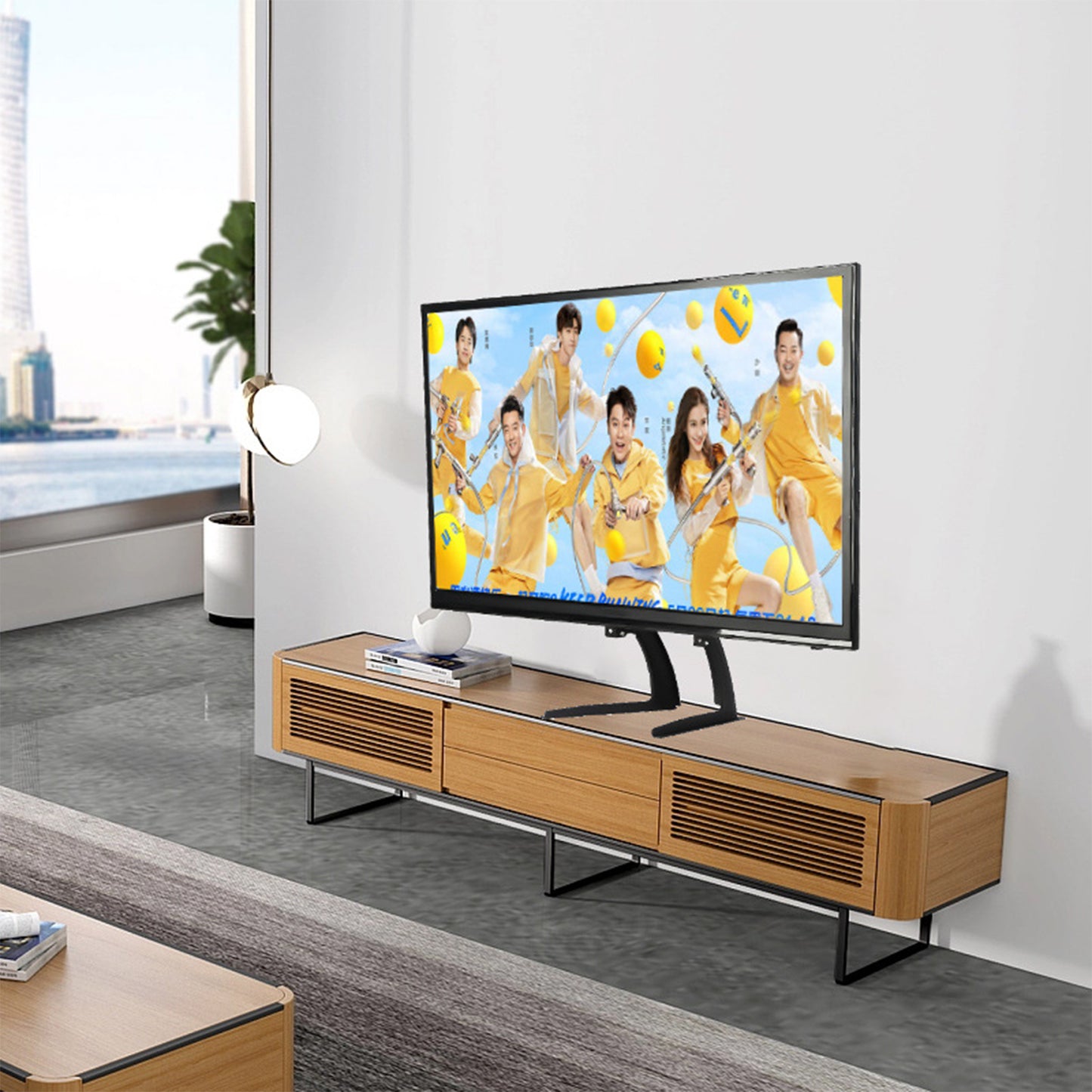 Universal Table Top TV Stand for Most 24 - 75 Inch