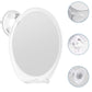 Suction Cup Fog-Free Shaving Mirror with Razor Holder No Drill