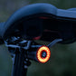 Bike Smart Taillight Auto Brake Sensing Rear Light Warning Saddle Light