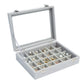 Organizer Case Box Holder Storage Jewelry Earring Ring Velvet Display Travel Portable