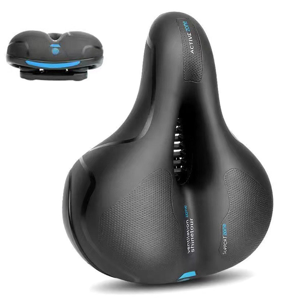 Air Cushion Shock Absorbing Mountain Bike Saddle Seat