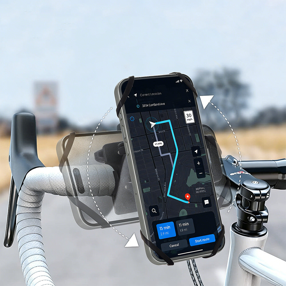Universal Motorcycle Phone Mount Holder for Handlebar