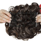 Curly Hair Bun Extension Messy Bun Hairpiece for Instant Updo