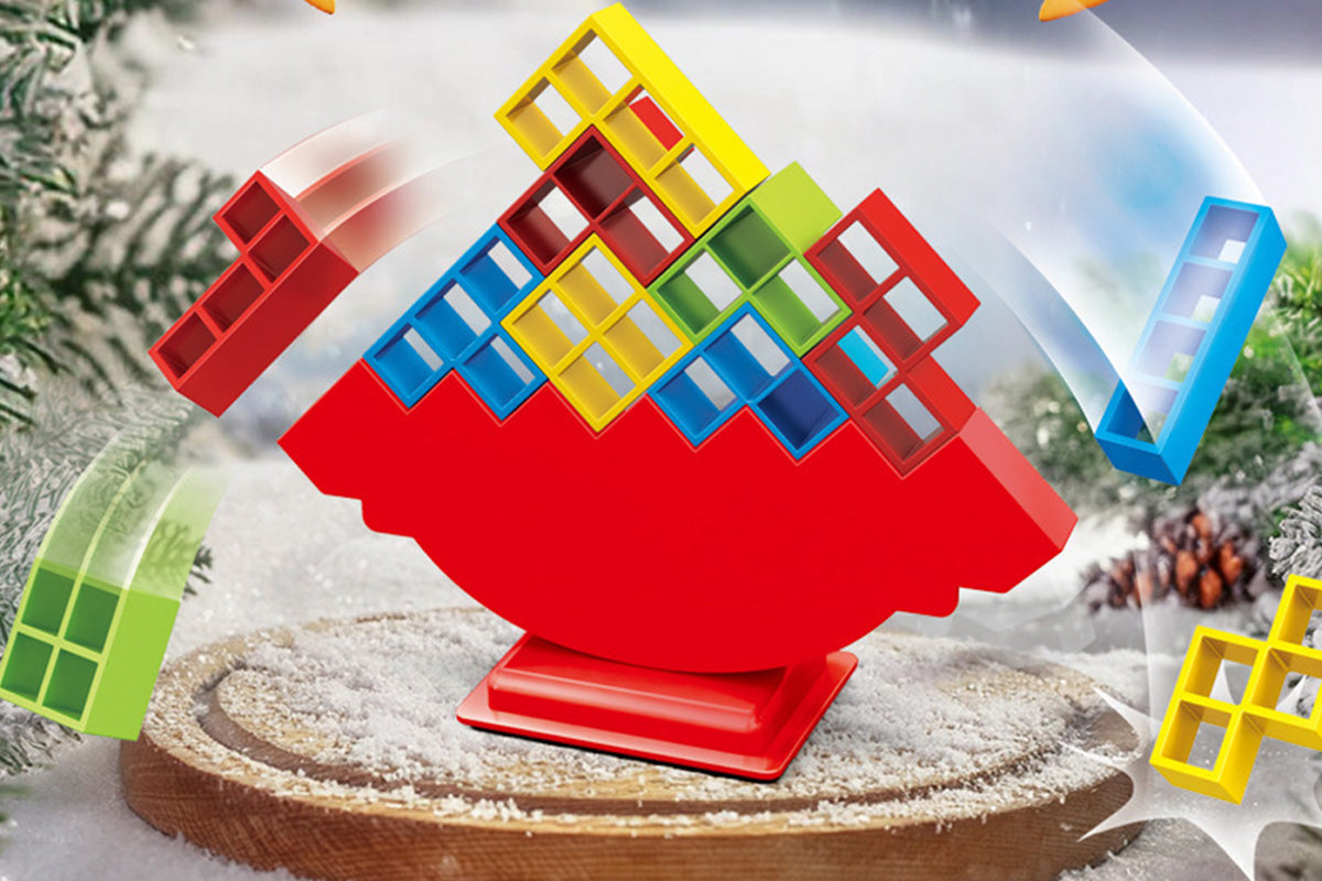 Tetra Tower Game Balance Stacking Blocks Game
