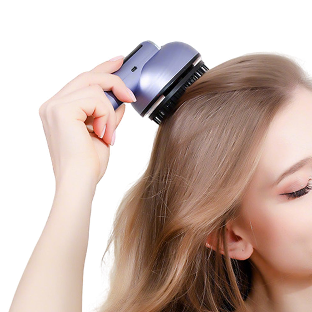Wireless Electric Hair Comb with Vibration and Oil Mist Spray