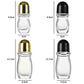 2Pcs 30ml or 50ml Leak Proof Massage Glass Empty Roller Bottles