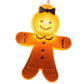 Christmas Decoration Gingerbread Men Cookies String Lights Battery Operated