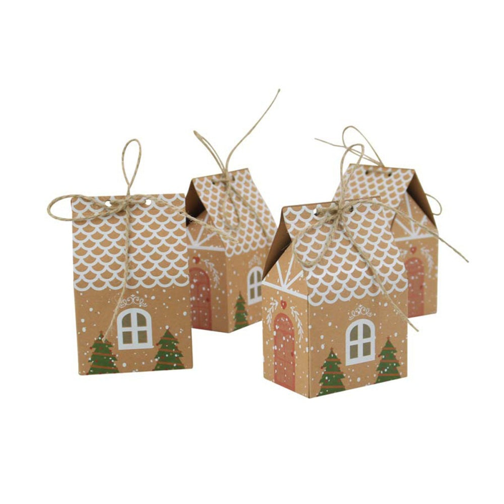 50Pcs Large Christmas Party Gift Boxes DIY Festive Gift Wrapping Boxes