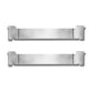 2PCS Stainless Steel Grill Tool Holder Adjustable Barbecue Utensil Rack