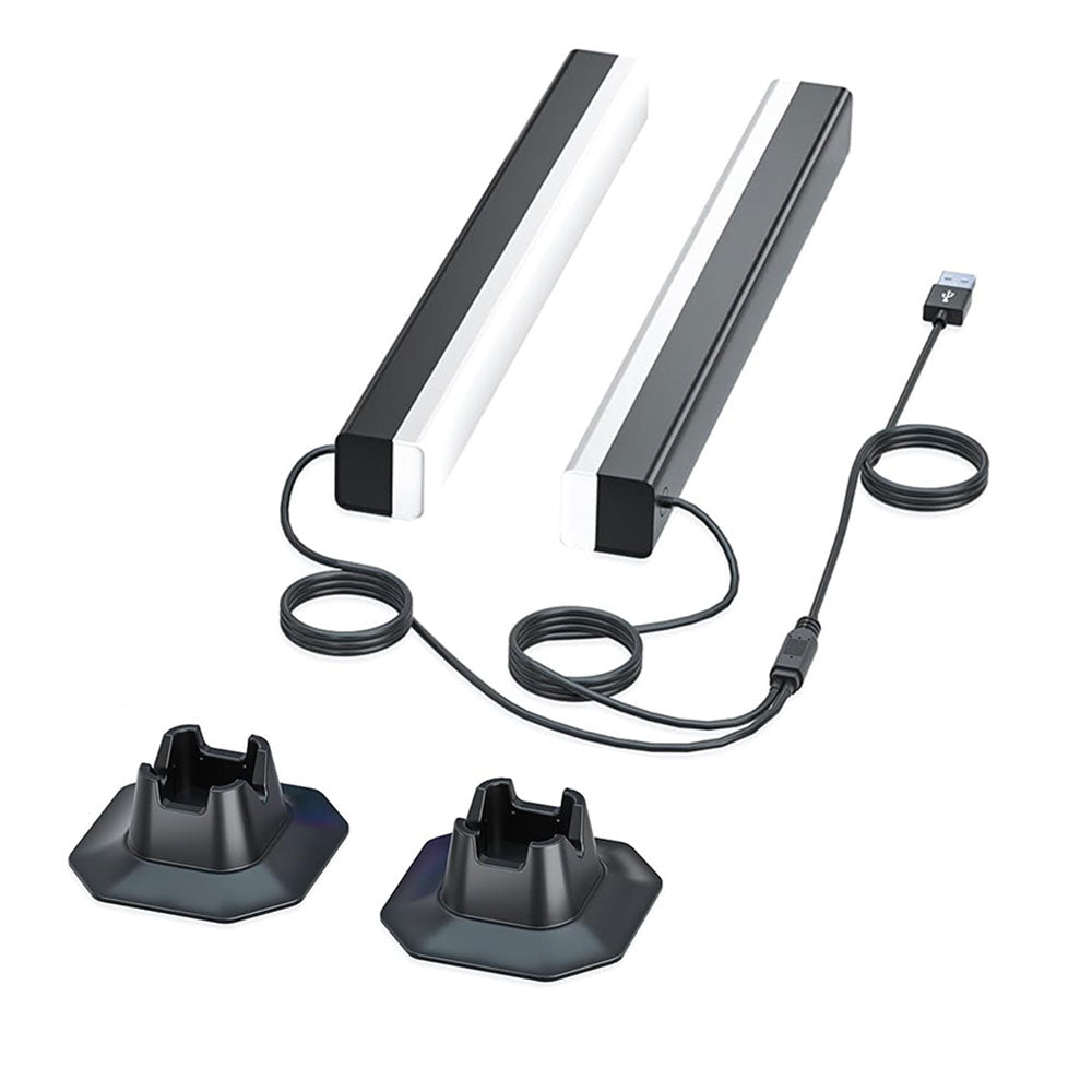 2Pcs Gaming Light Bars Colorful Sound Pickup Lamps RGB Color Changing Atmosphere Lights