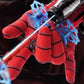 Spider Web Shooter Wrist Launcher Toy Set with Gloves Cosplay Superhero