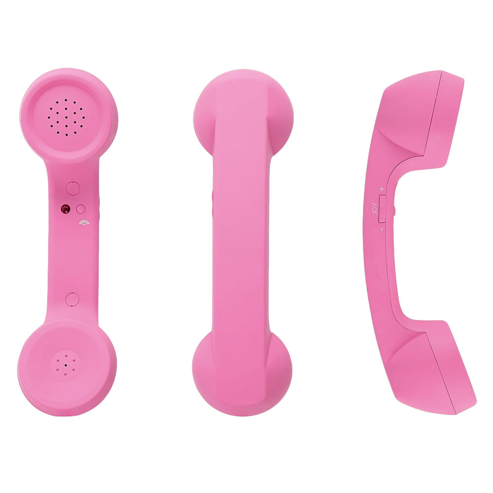 Retro Type C Wired Phone Handset with Microphone for Phones Computers