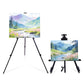 Heavy Duty Metal Adjustable Artist Field Display Easel Folding Tripod Stand