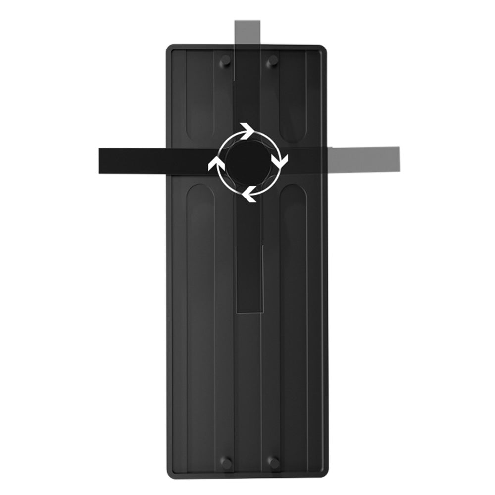 Wall Mount Sponge Holder Rotating Drain Rack for Brushes Cleaning Tools