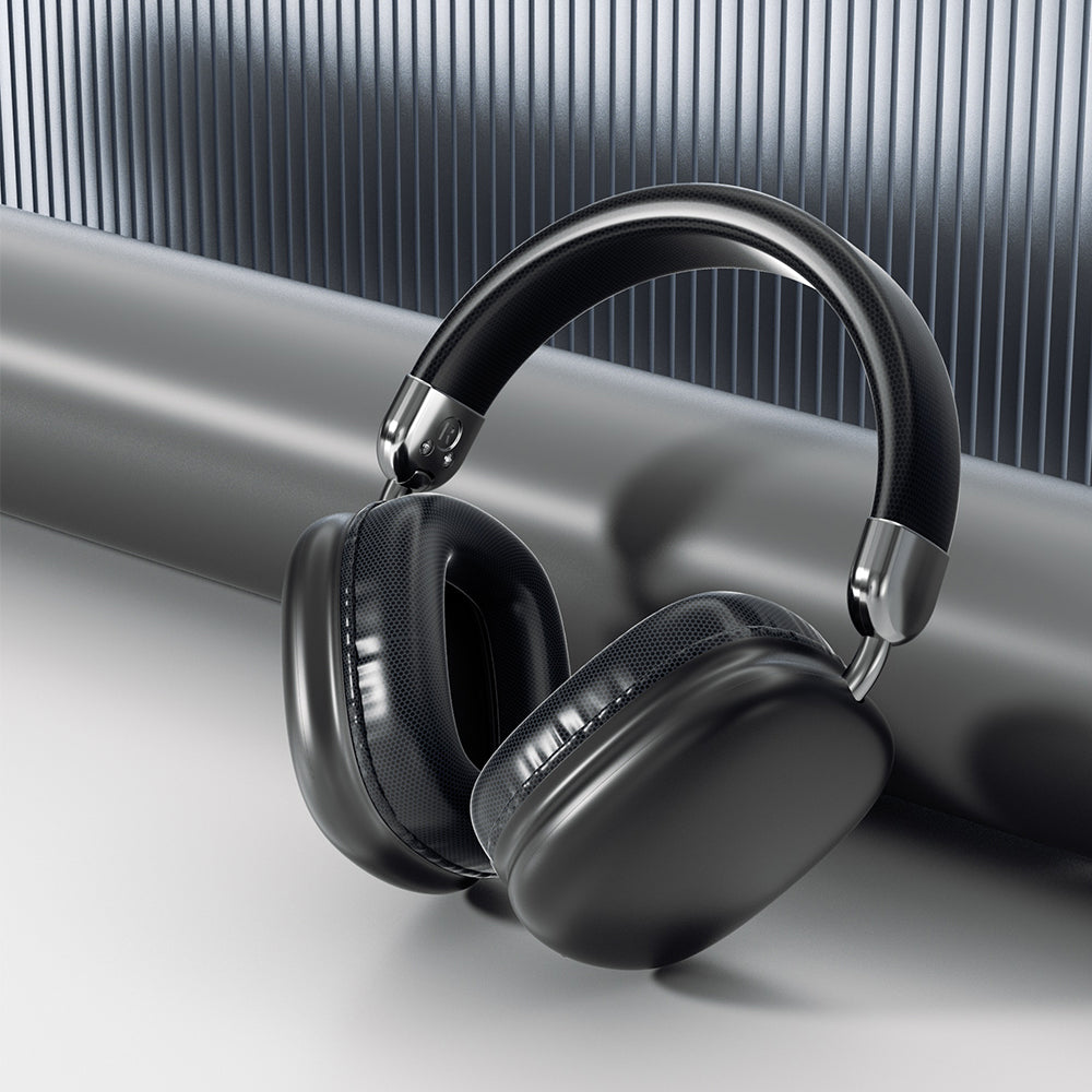 Wireless Bluetooth Headphones with Mic Noise Reduction Over-Ear Design