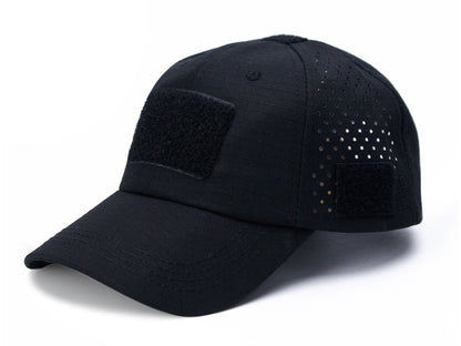 Baseball Cap Adjustable Size Golf Dad Hat with Glasses Holder