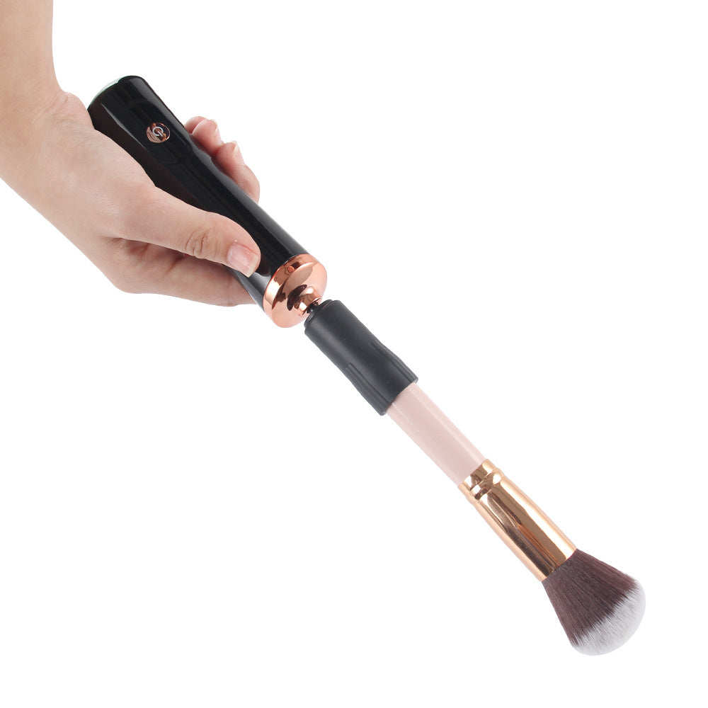 Electric Makeup Brush Cleaner and Dryer Machine with 8 Silicone Collars
