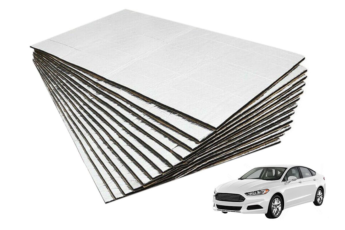 30pcs Car Sound Deadener Pads Heat Insulation & Noise Proofing Foam for Automotive Interior