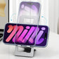 Foldable Aluminum Cell Phone Stand Portable Adjustable Holder for Desk and Travel