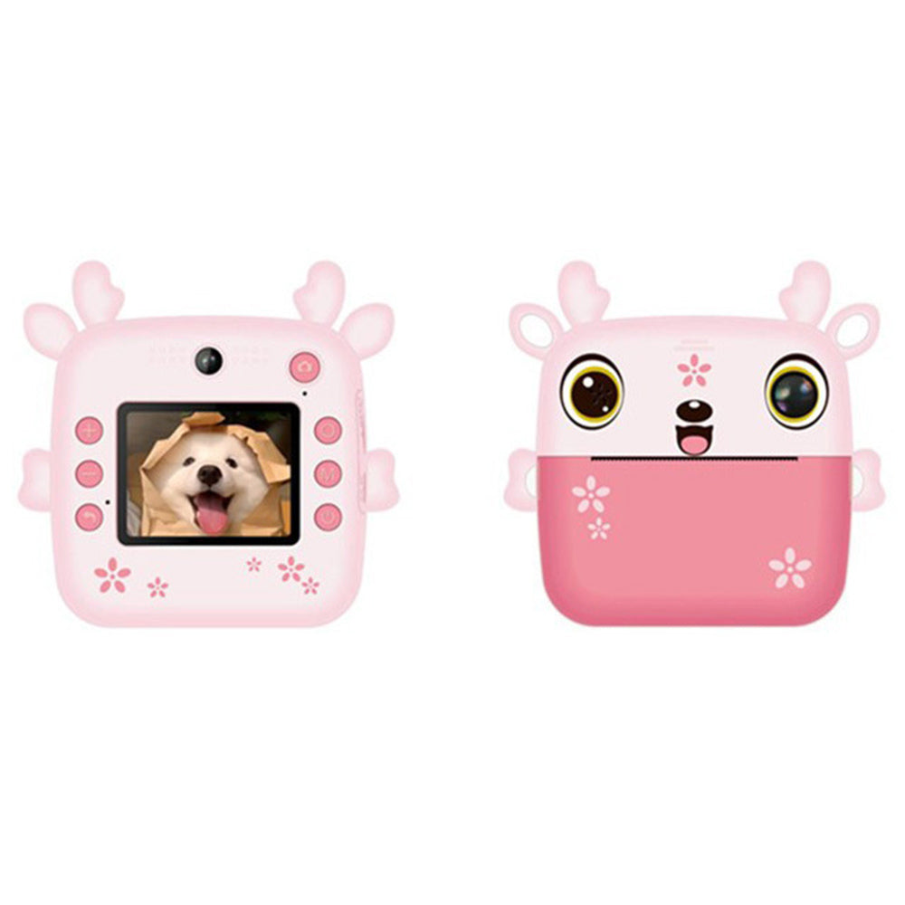 Kids Instant Camera Dual Camera Print Cam 1080P Video Recorder Camera