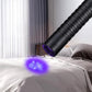395 nm UV Flashlight Mini Black Light for Currency Detection Stain Finder