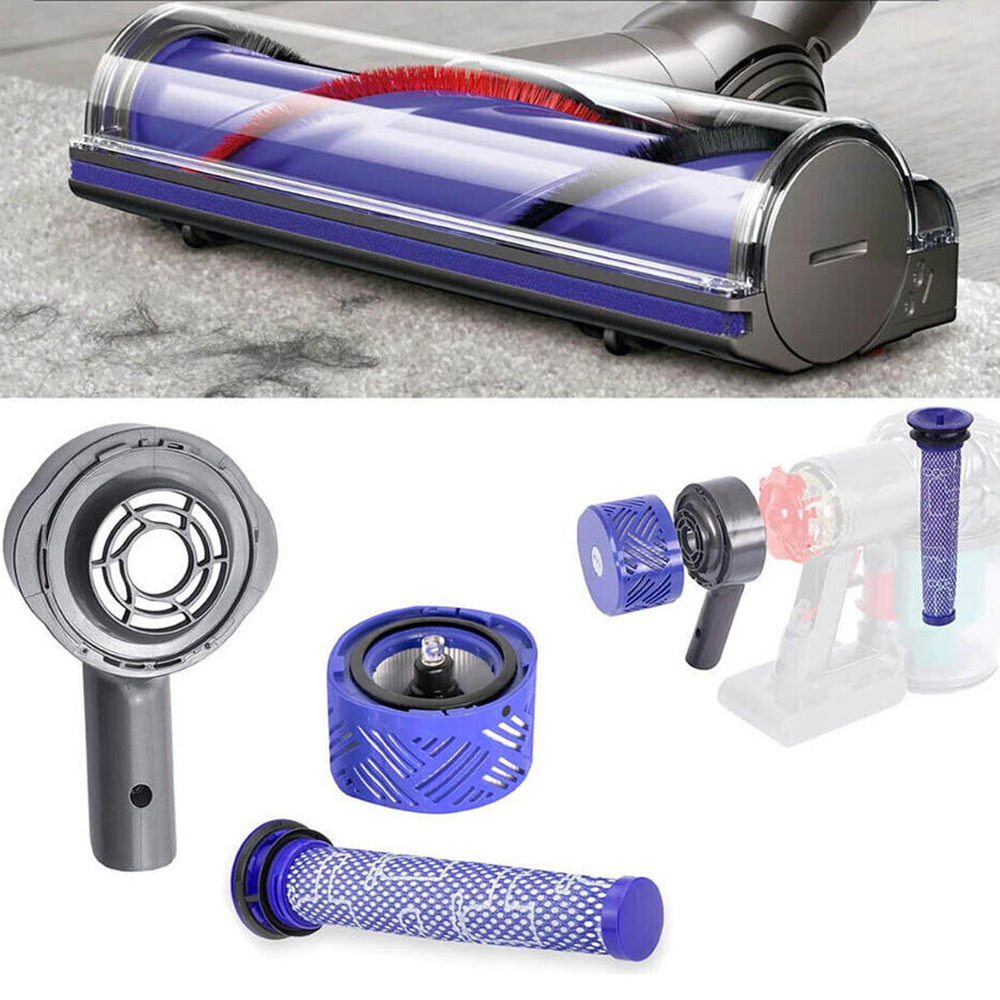 Motor Rear Cover Pre and Post HEPA Filter Kit for Dyson V6 DC58 DC59 DC61 DC62 DC74 Vacuum Cleaner