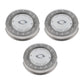 3 Pcs Replacement Shaver Head Blades Compatible With Philips HQ56 Series