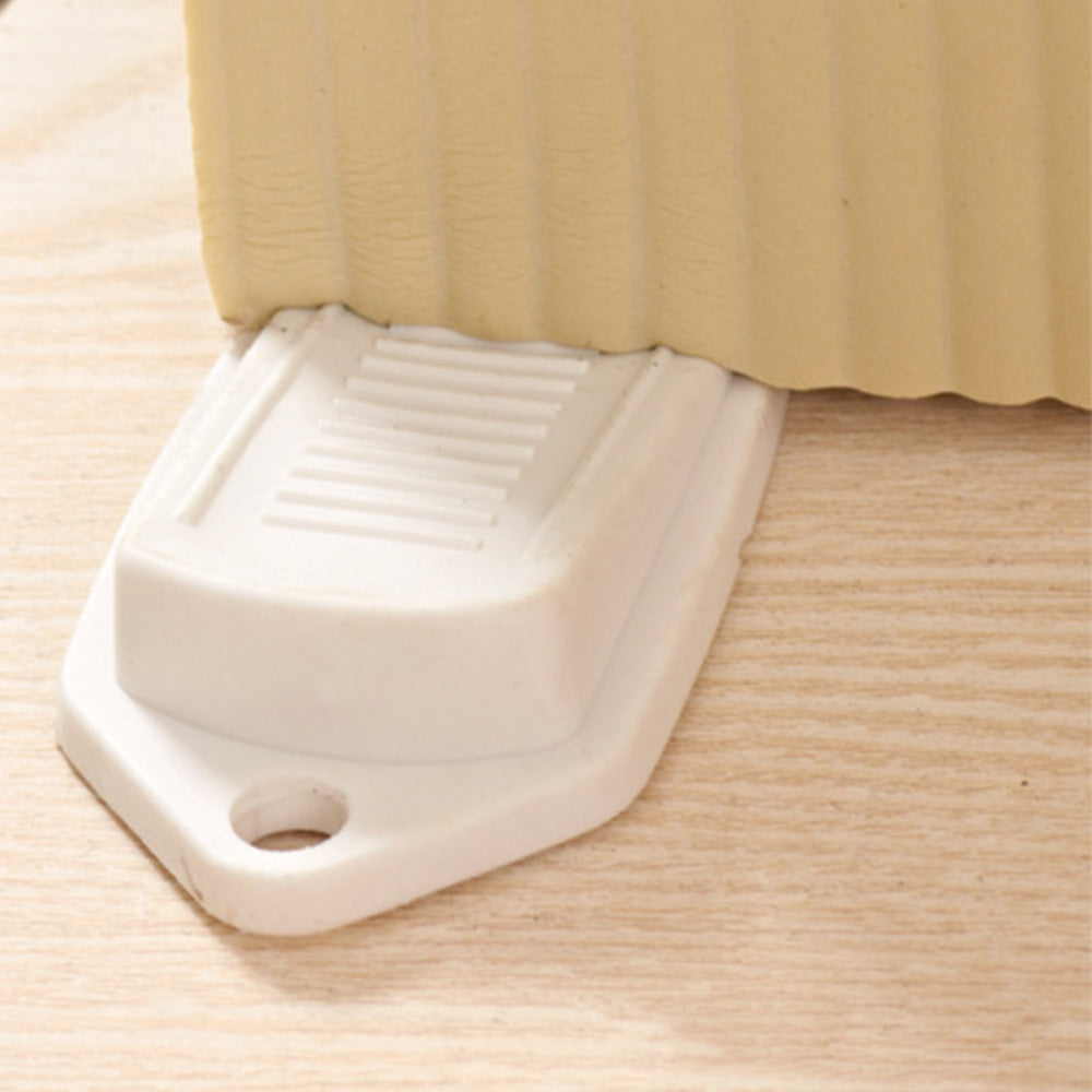 6PCS Door Wedge Stopper Rubber Grip Security Door Stoppers Wall Protector For Home