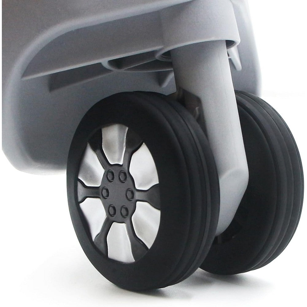 8Pcs Silicone Suitcases Wheel Protection Cover Luggage Accessories
